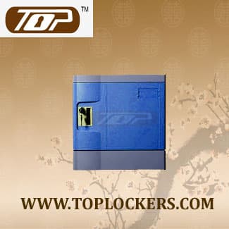 Six Tier Storage Lockers ABS Plastic_ Navy Color